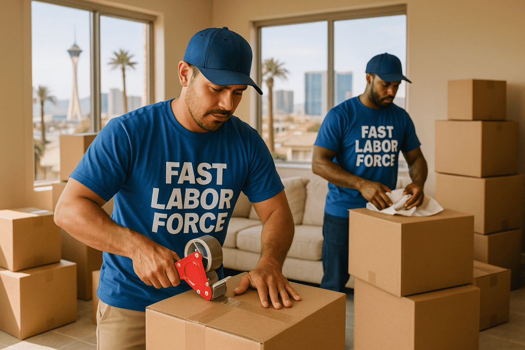 What to Expect on Moving Day with Fast Labor Force - Fast Labor Force