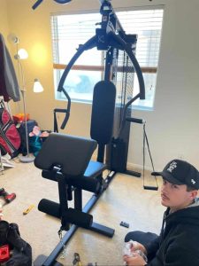 Assembling fitness equipment and furnituer