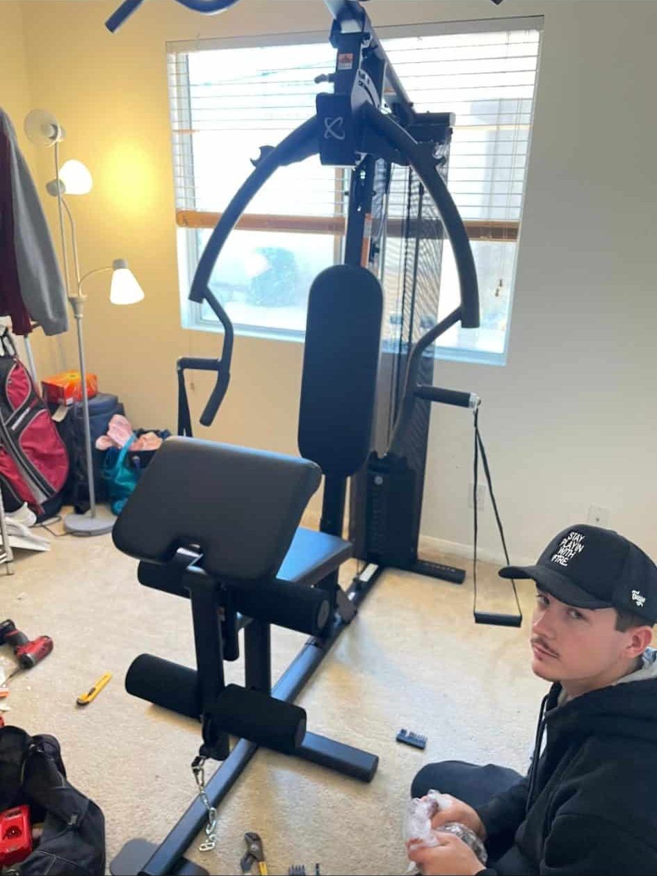 Assembling fitness equipment and furnituer